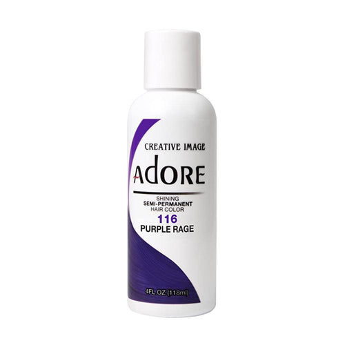 Adore Semi Permanent Hair Colour No. 116 Purple Rage 118ml by Adore