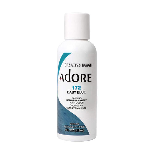 Adore Semi Permanent Hair Colour No. 172 Baby Blue 118ml by Adore
