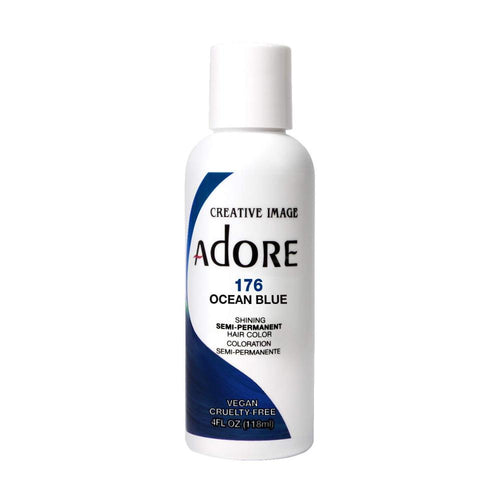 Adore Semi Permanent Hair Colour No. 176 Ocean Blue 118ml by Adore