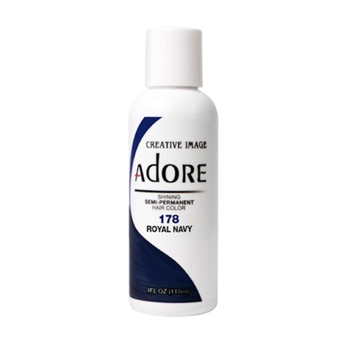Adore Semi Permanent Hair Colour No. 178 Royal Navy 118ml by Adore