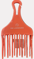De Lorenzo Curl Tease Comb Large Orange