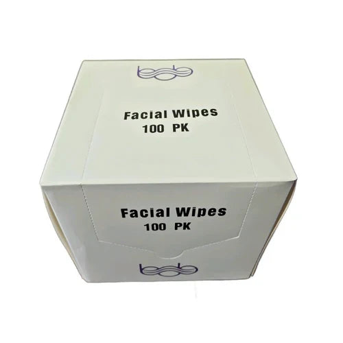 Bob Premium 4-Ply Facial Wipes 100pk 30x30cm