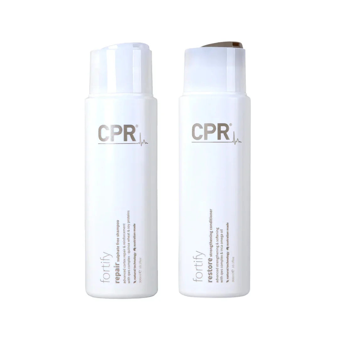 CPR Fortify Repair Shampoo and Restore Strengthening Conditioner 300ml Duo Pack