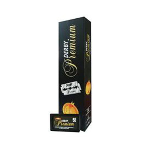 50x Derby Platinum Double Edge Blades Tower 20 Pack Of 5 Blades (5000 Blades) by Derby