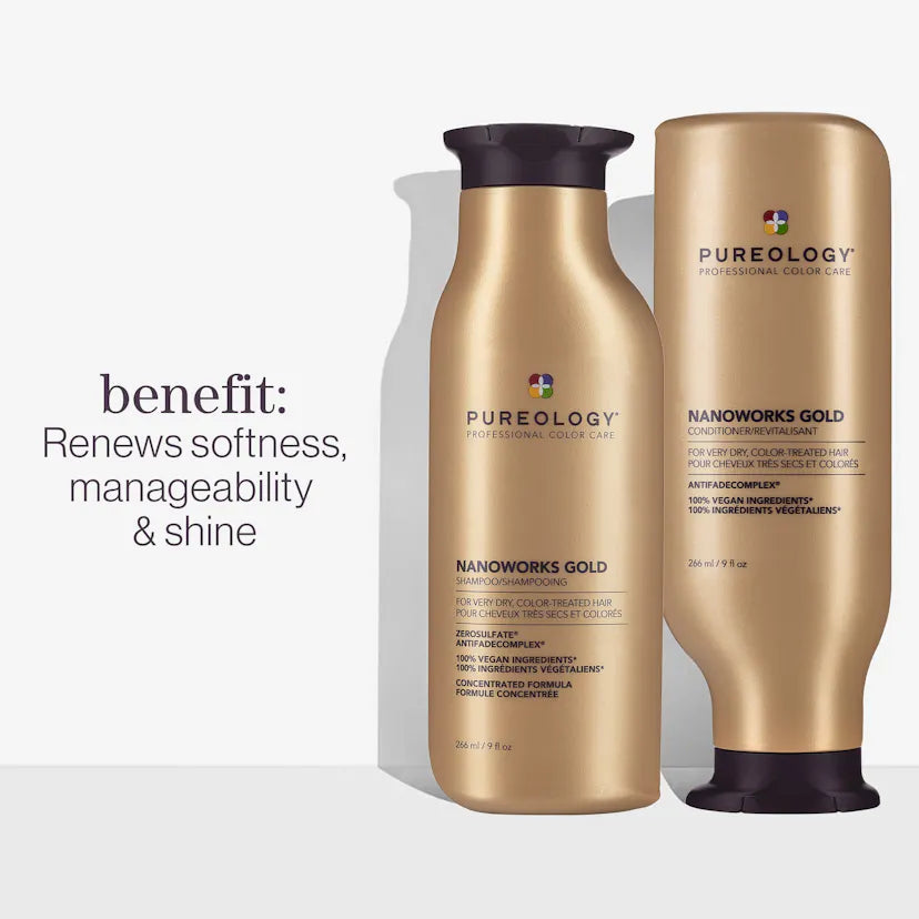 Pureology Nanoworks Gold Conditioner 266ml