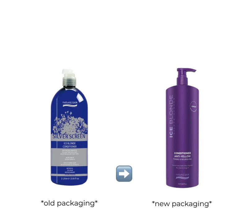Natural Look  Silver Screen Ice Blonde Shampoo 1L