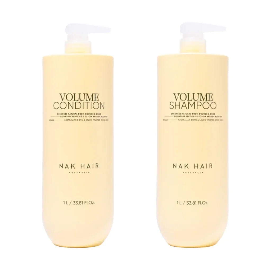 NAK Signature Volume Shampoo and Conditioner 1L Duo