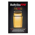 BaByliss PRO Gold Foil FX02 Metal Double Foil Shaver