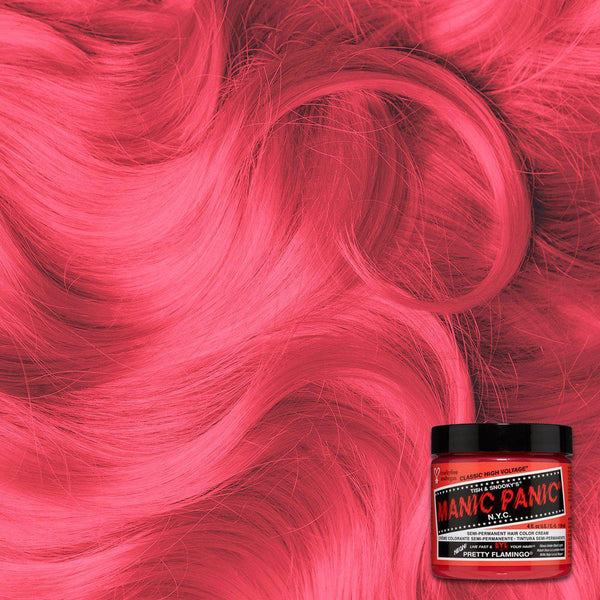 Manic Panic Pretty Flamingo 118ml High Voltage Classic Cream Formula Hair Color by Manic Panic