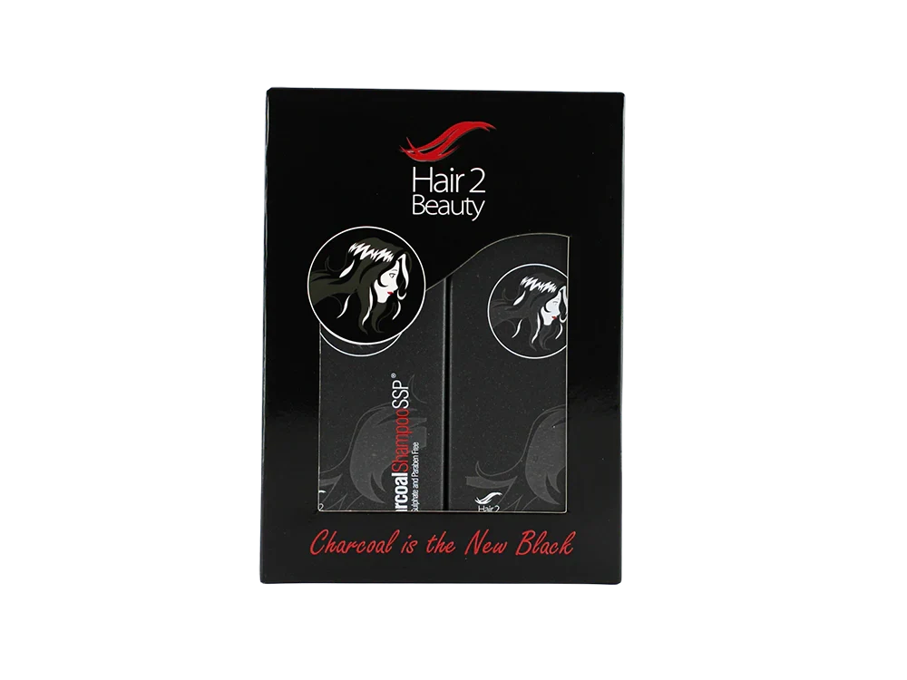 H2B Charcoal DUO Pack SSP Shampoo and Conditioner 380ml