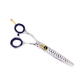 Sensei GSC 14 Tooth Pointcut Texture Left Handed Professional Offset Thinning Scissor GSC14 With Free Case