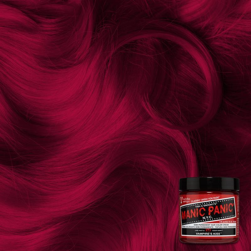 Manic Panic Vampire's Kiss 118ml High Voltage Classic Cream Formula Hair Color by Manic Panic